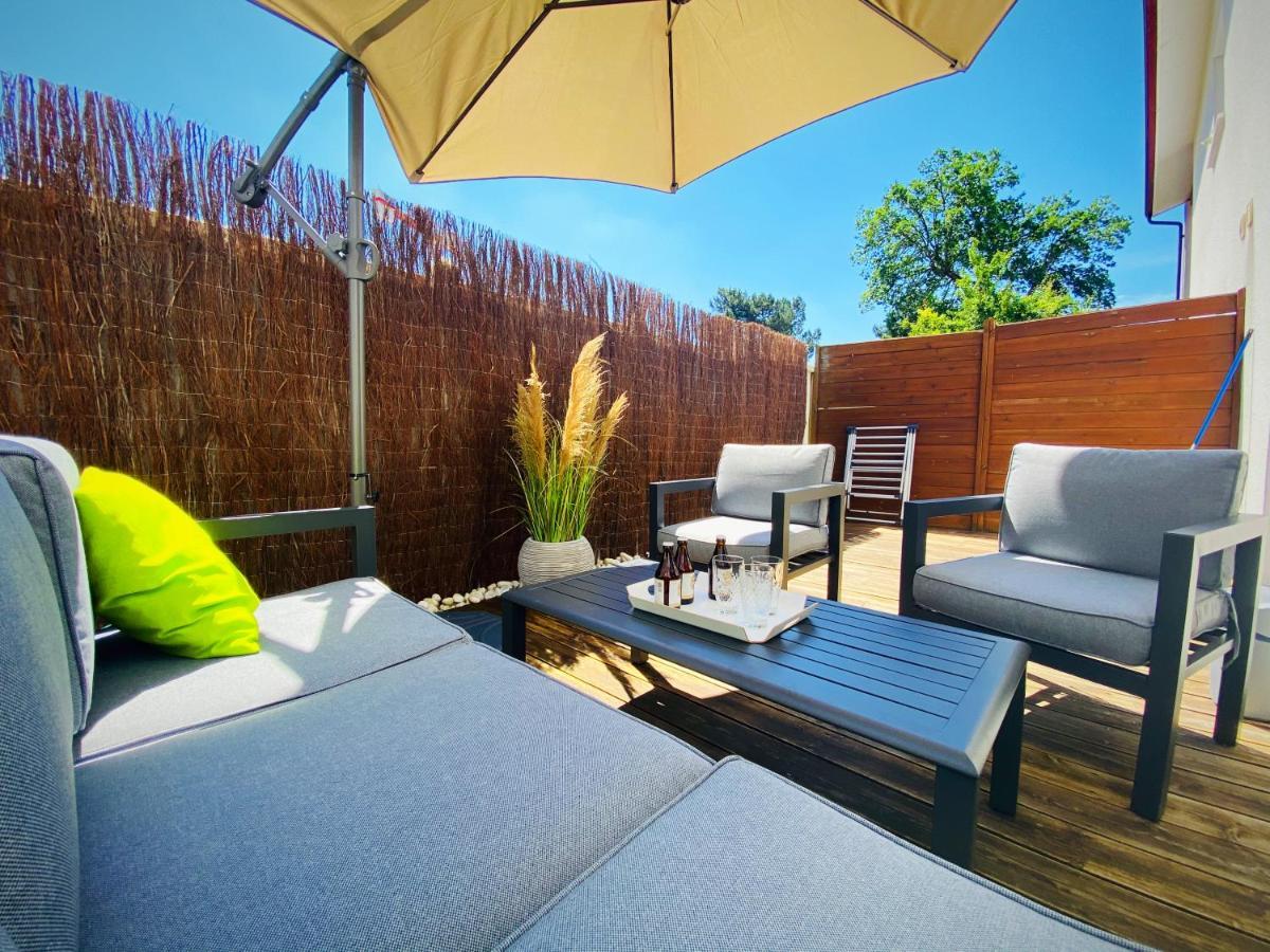Appartement Tout Confort, Belle Terrasse. Biscarrosse Buitenkant foto